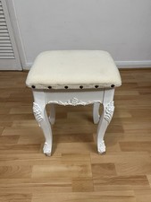 Vintage French Louis Style Vanity Stool Dressing Table Stool Seat Piano Stool