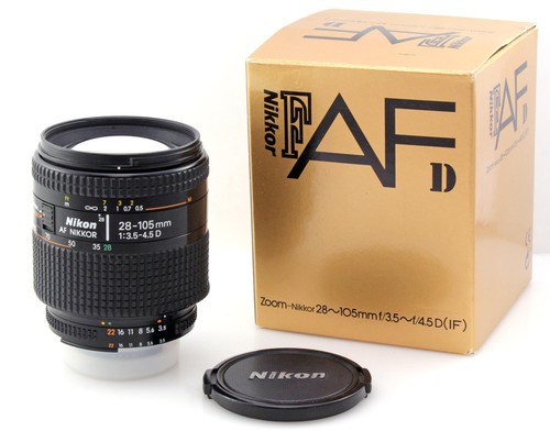 Boxed nikon nikkor 105mm - nikkor, af
