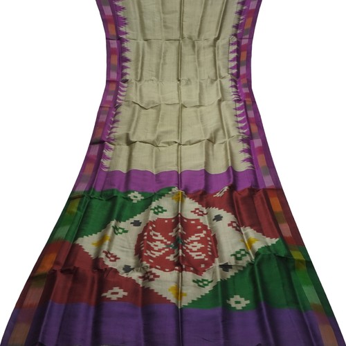 Vintage gray sarees 100 pure - 100%,