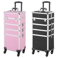 2/3/4 in 1 Makeup Case Vanity Cosmetics Beauty Nail Hairdressing Trolley Case