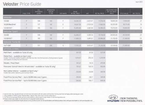 Car price list brochure - car,