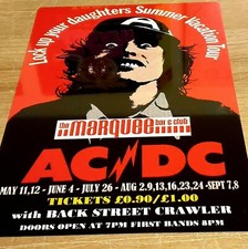 AC/DC 1976 MARQUEE LONDON 12x8