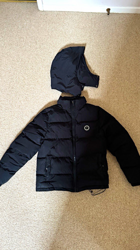 Trapstar mens black hooded - trapstar,