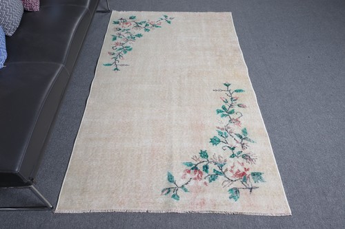 Turkish vintage accent rug - accent,