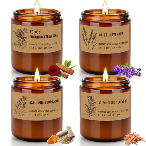 Scented candles gift set for - candles,