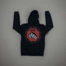 UFC Youth Hoodie MMA zip up black UFC boxing karate muai thai Jacket