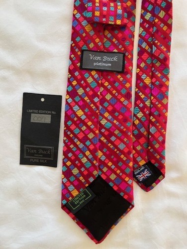 Van buck mens - silk, tie
