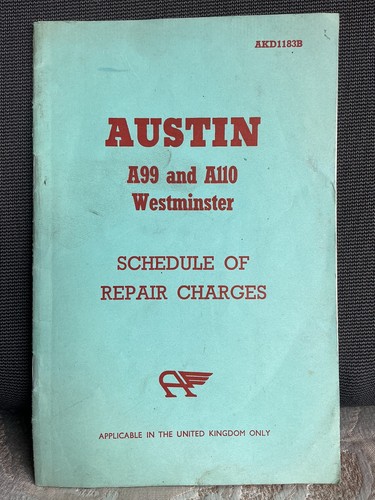 Vintage austin a99 - vintage, a110