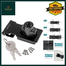 Secure 90 Degree Angle Hasp