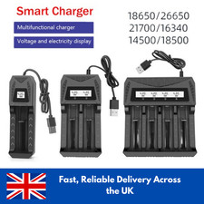 Battery Charger w/ Display for