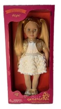 OUR GENERATION 18" DOLL ' HOLIDAY HOPE  " GIFT WRAPPED 