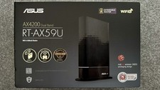 ASUS RT-AX59U AX4200 Dual Band Wi-Fi 6 AiMesh Router Instant Guard & VPN Feature
