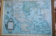 Reproduction antique map print - reproduction,