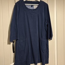 Mistral Cord Women’s Dress Size 18. Mid Blue.