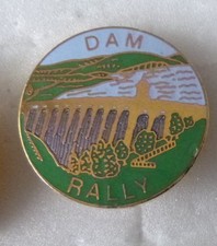 Dam rally enamel pin badge - enamel,