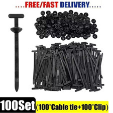 Nylon Universal Cable Tie Buckle,Heavy Duty Self-Locking Nylon Zip Ties Holder