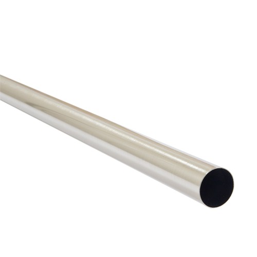 Silver wardrobe rail chrome - silver,