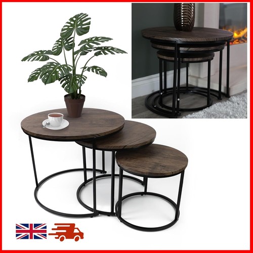 Round nesting set - round, modern