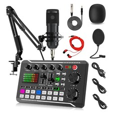 F998 Live Sound Card and Audio