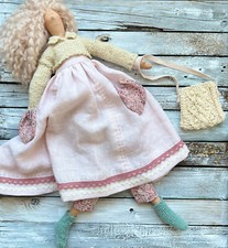 Tilda doll in country style Fashionable girl Cosiness doll Cloth doll Rag doll