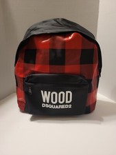 Wood Dsquared2 Backpack Black
