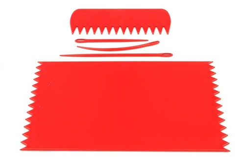 Red weaving loom board frame - red,