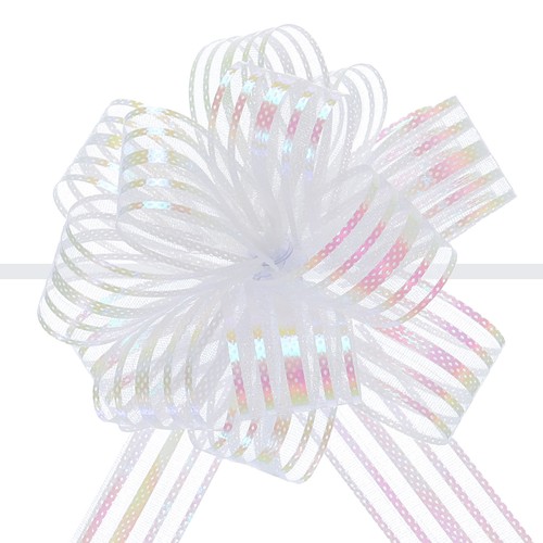 15pcs large organza pull - 15pcs,, 6"