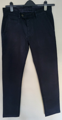 Man trousers navy - trousers, by