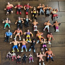 Hasbro WWF Wrestling Figures Job Lot 29 Figures Inc.  Rare Ones