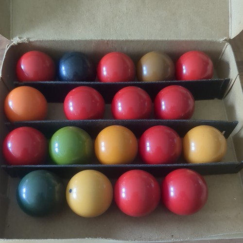 Vintage mini snooker balls - mini,