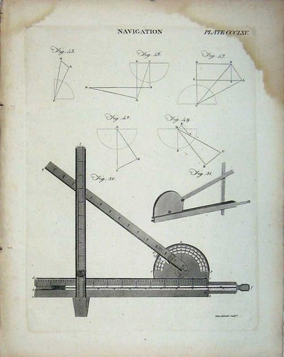 Old antique print - old,