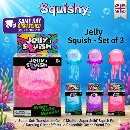 Jellyfish jelly squish stress - jelly,