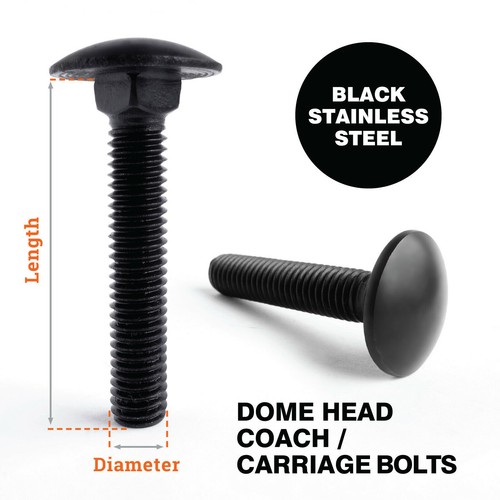 A2 black stainless - m8,
