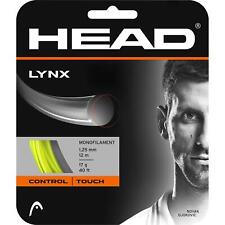 Head Lynx 1.25mm Tennis String Set - 12m Yellow