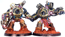 Warhammer 40K Black Legion Chaos Space Marines Obliterators x 2