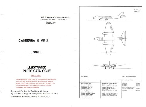 Canberra jet parts service - jet,