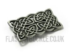 Celtic Cross Belt Buckle for Leather Belts Without Buckles - 1.5" or 38mm Wide
