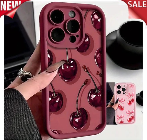 Burgundy cherry phone case for - phone,