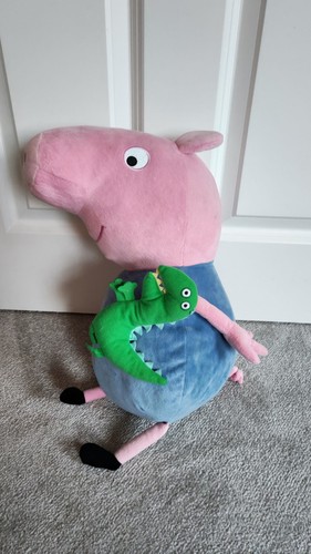 Large george pig soft - soft, plush