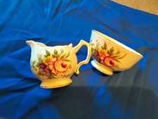 AYNSLEY Floral  MILK JUG AND