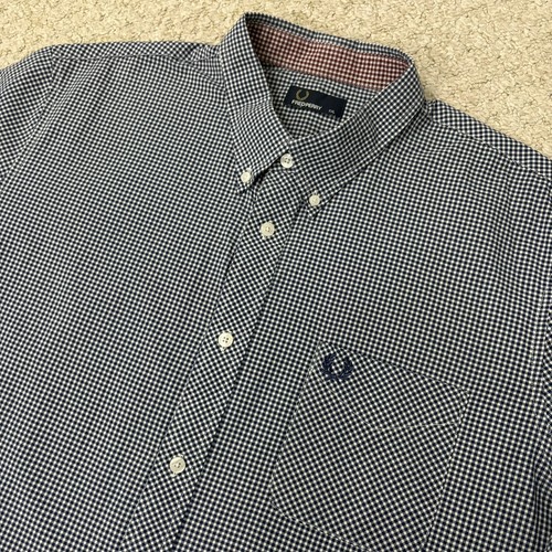 Fred perry gingham check shirt - fred,