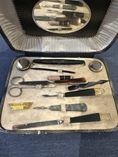 Vintage Art Deco Manicure Set