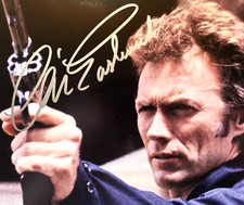 DIRTY HARRY Signed 8x10" CLINT