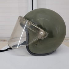 Vintage OD Green Riot Helmet
