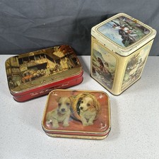 Vintage Tin Collection 3 Empty