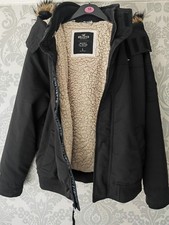 Hollister Men Black Jacket