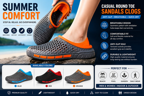 Unisex summer clogs sandals - summer,