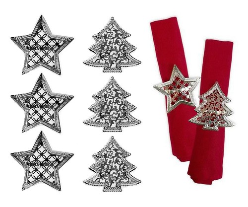 Set napkin rings - set, 6