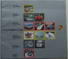 Porsche Range 924 944 911 Carrera Turbo 928 1986-87 UK Market Brochure WVK106925