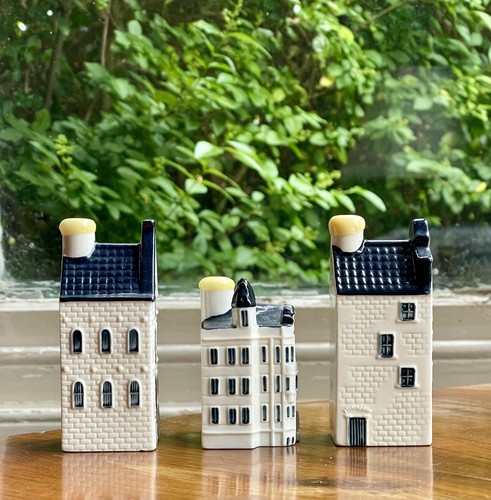 Klm bols blue delft amsterdam - blue,